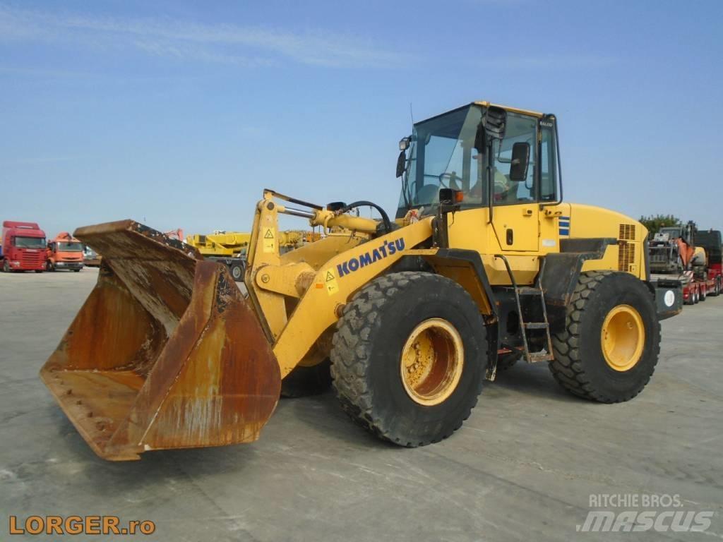 Komatsu WA200-5 Kolové nakladače