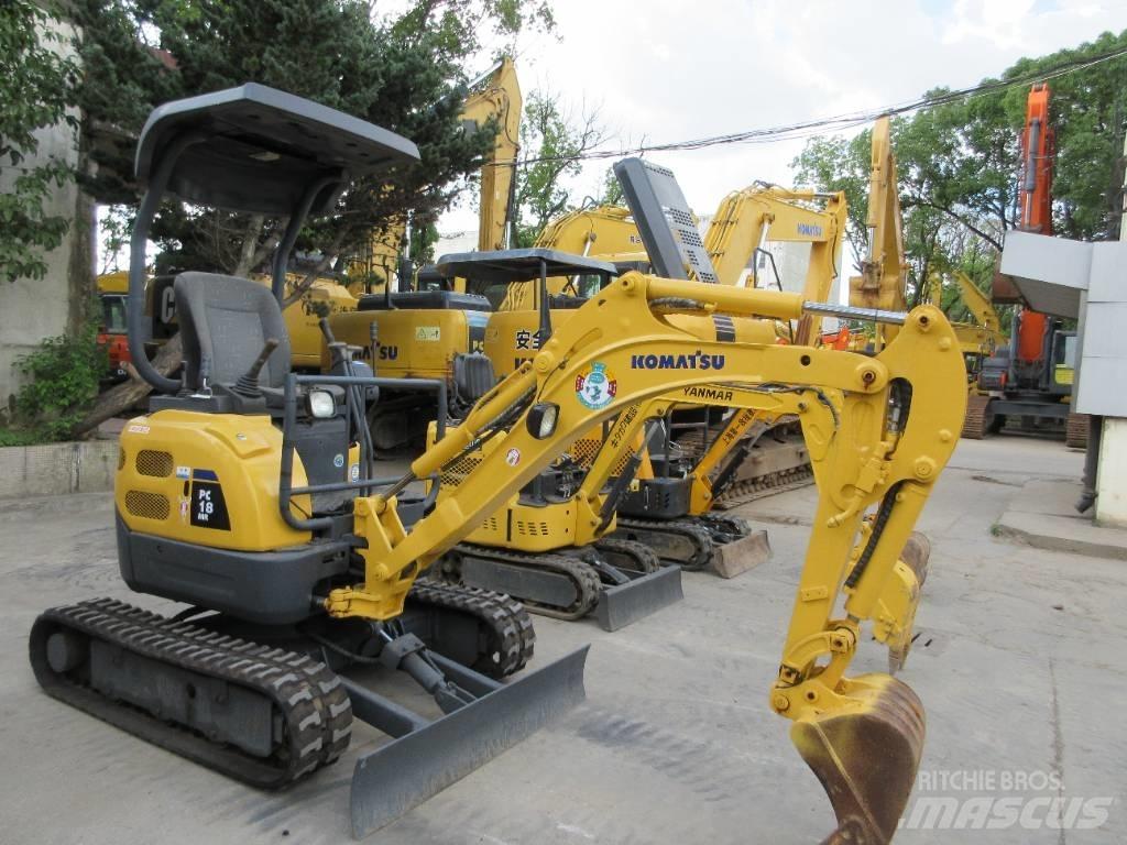 Komatsu PC 18 Mini rýpadla < 7t