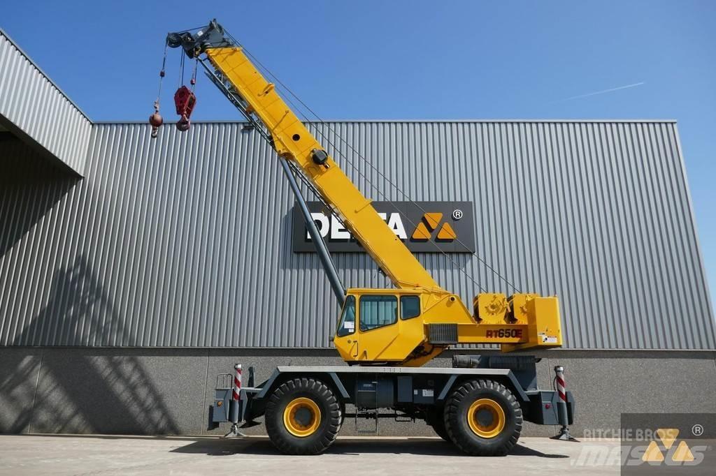 Grove RT650E Jeřáby pro těžký terén