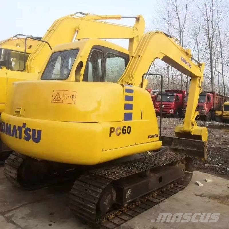 Komatsu PC 60 Pásová rýpadla