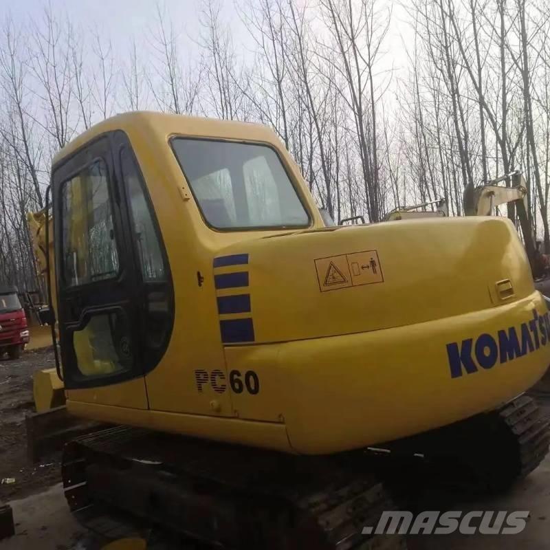 Komatsu PC 60 Pásová rýpadla