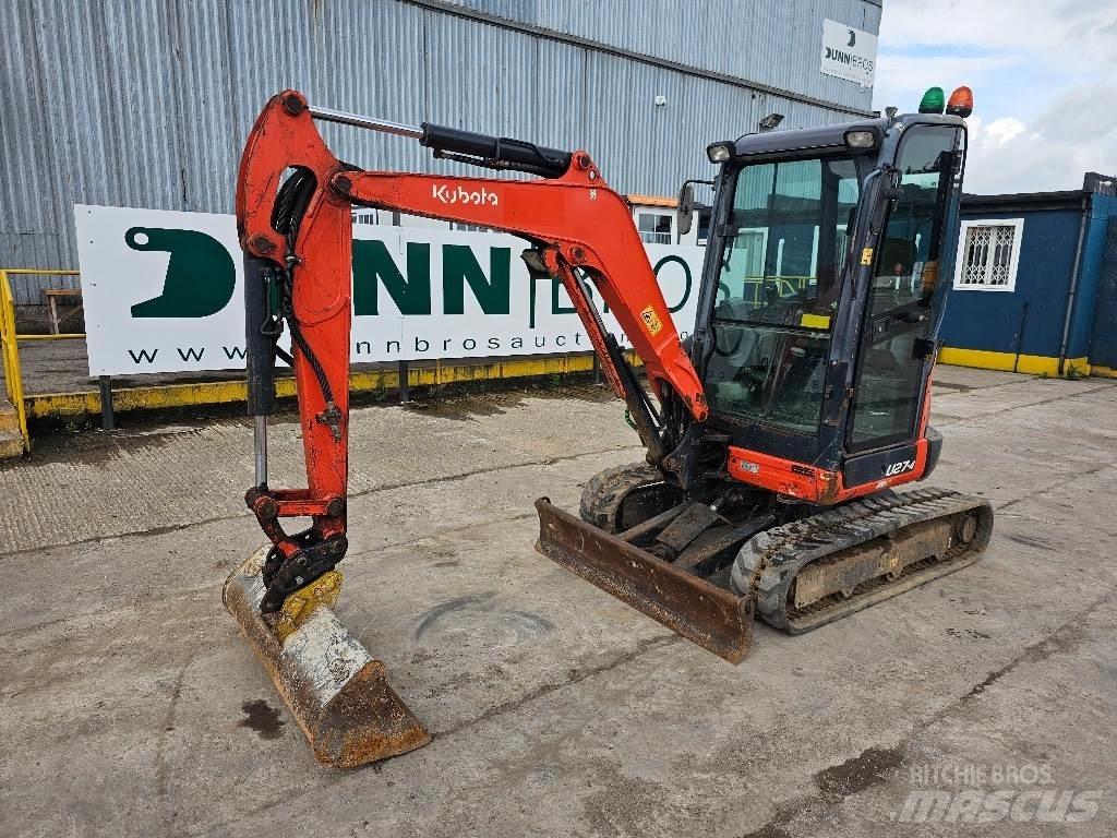 Kubota U 27-4 Mini rýpadla < 7t