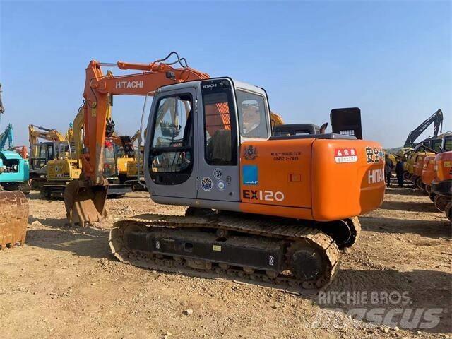 Hitachi EX 120 Pásová rýpadla