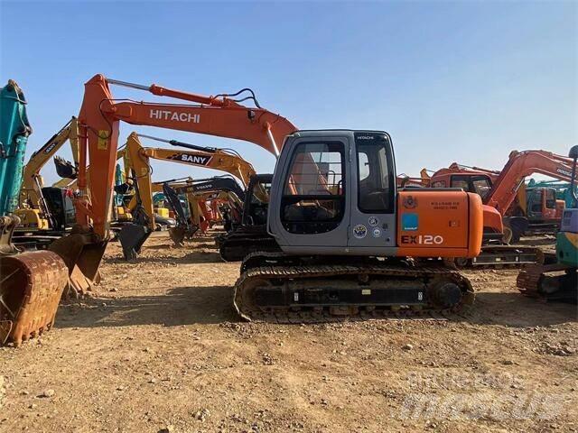 Hitachi EX 120 Pásová rýpadla