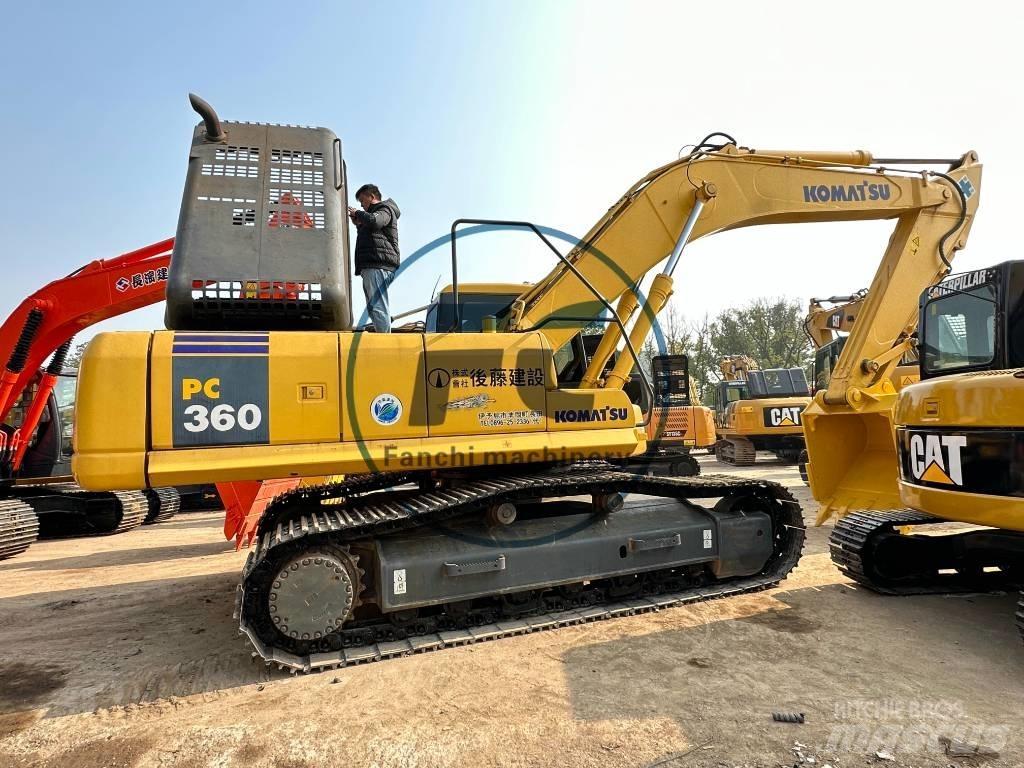 Komatsu PC360 Pásová rýpadla
