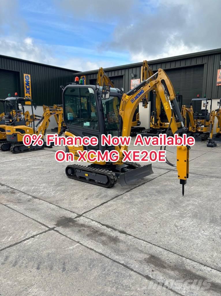 XCMG XE20E Mini rýpadla < 7t