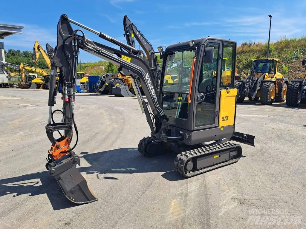 Volvo EC 20 E Mini rýpadla < 7t