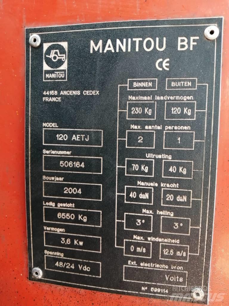 Manitou 120 AETJ3D Kloubové plošiny