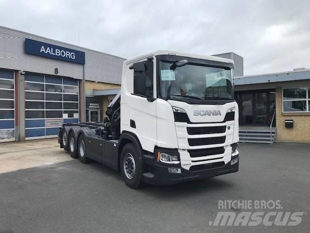 Scania R 500 Autojeřáby, hydraulické ruky