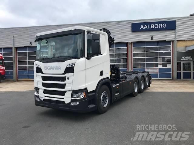 Scania R 500 Autojeřáby, hydraulické ruky
