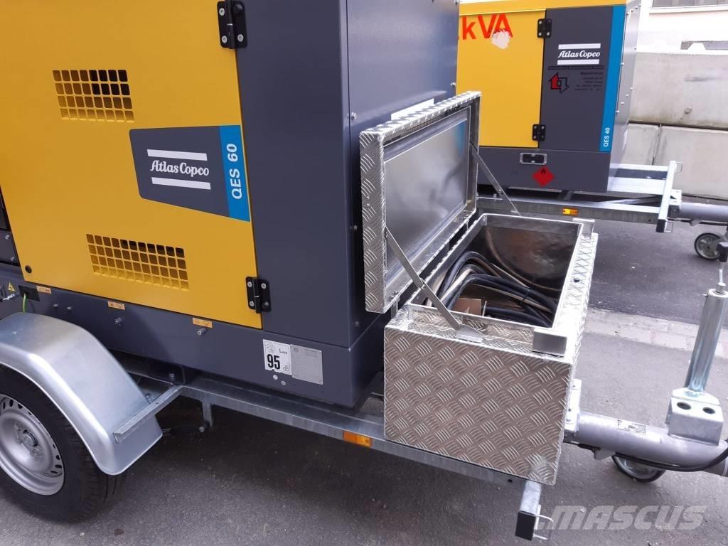 Atlas Copco QES60 Naftové generátory