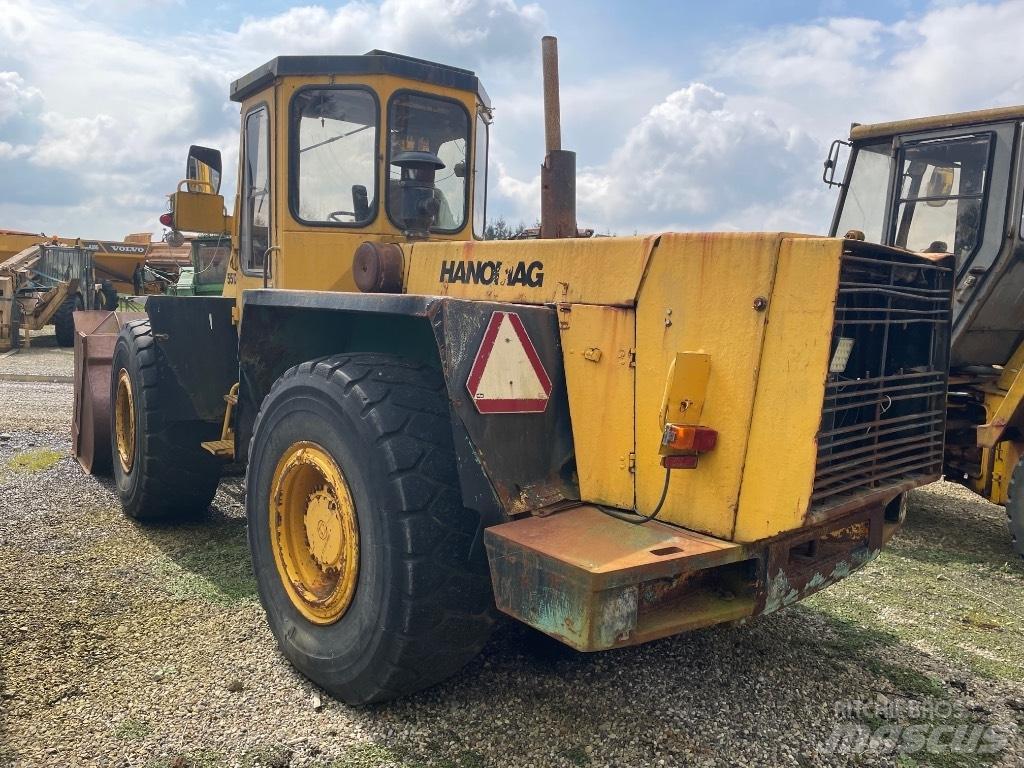 Hanomag 55D Kolové nakladače