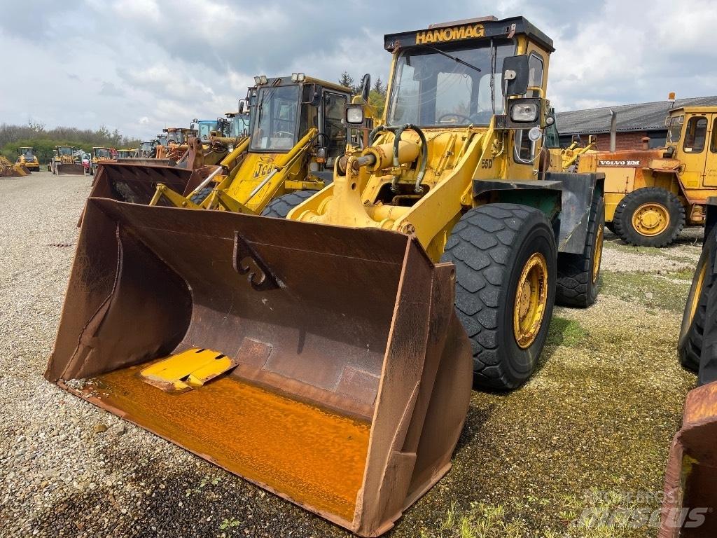 Hanomag 55D Kolové nakladače