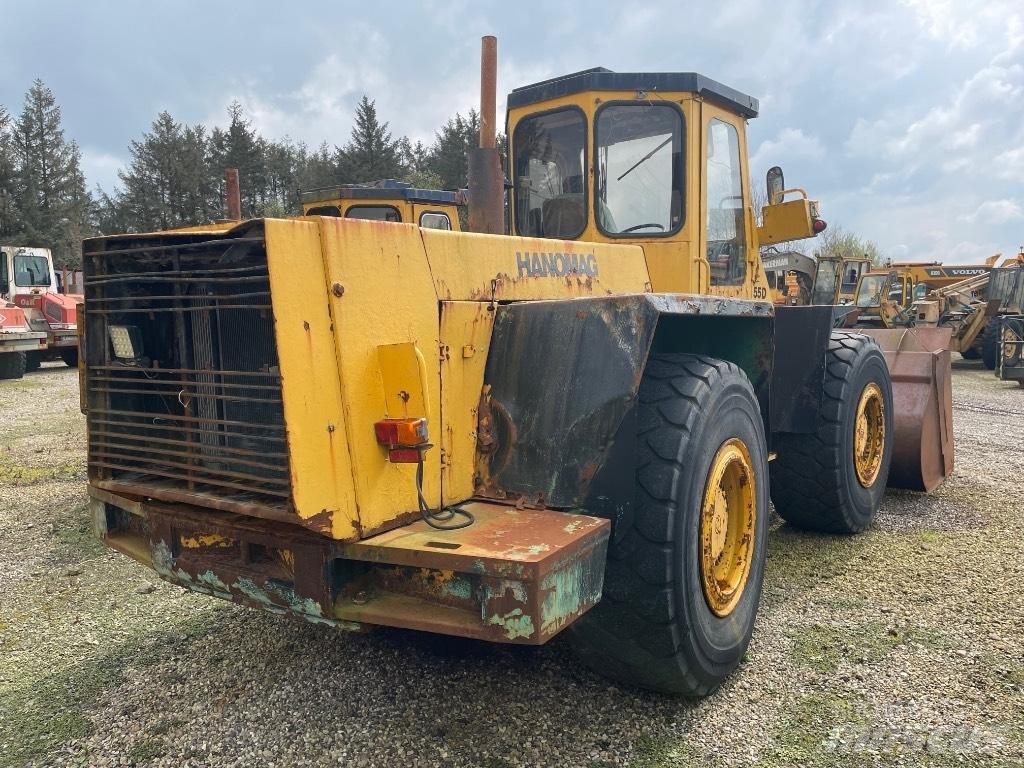 Hanomag 55D Kolové nakladače
