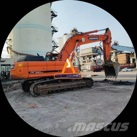 Doosan DX 380 LC Pásová rýpadla
