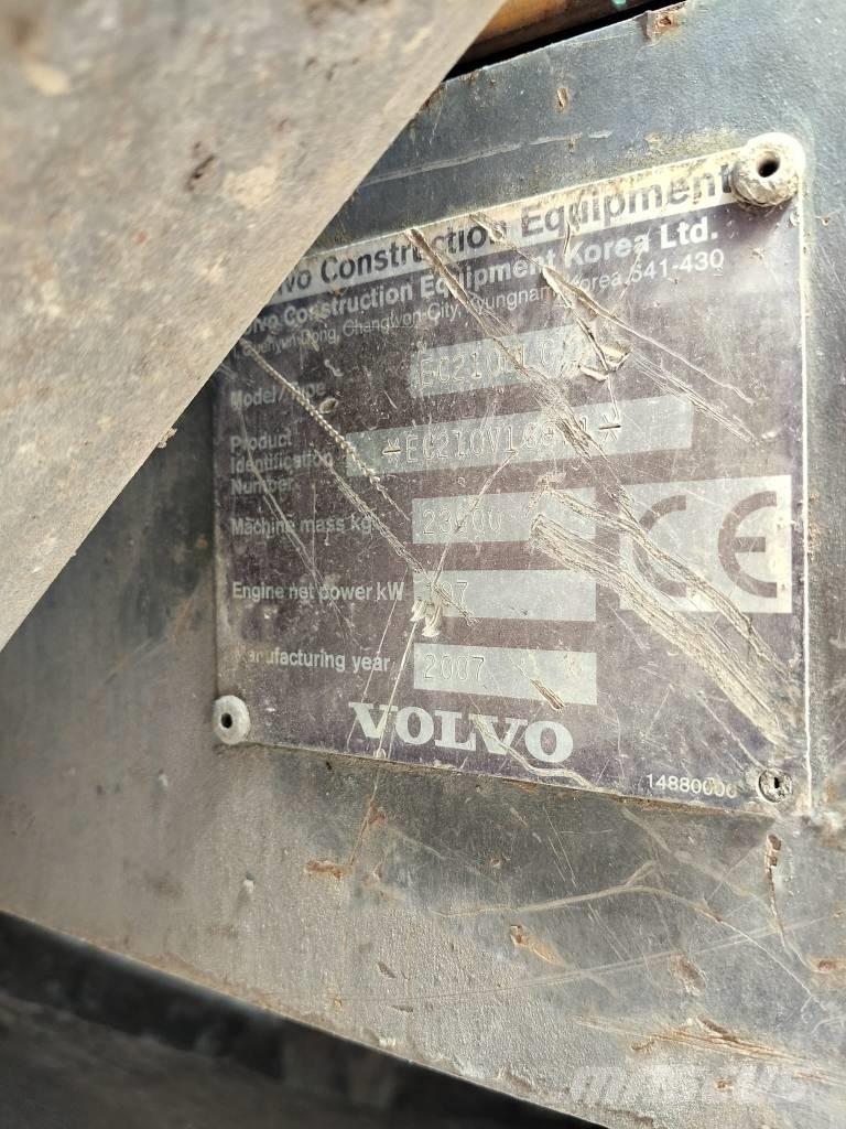Volvo EC 210 B LC Pásová rýpadla
