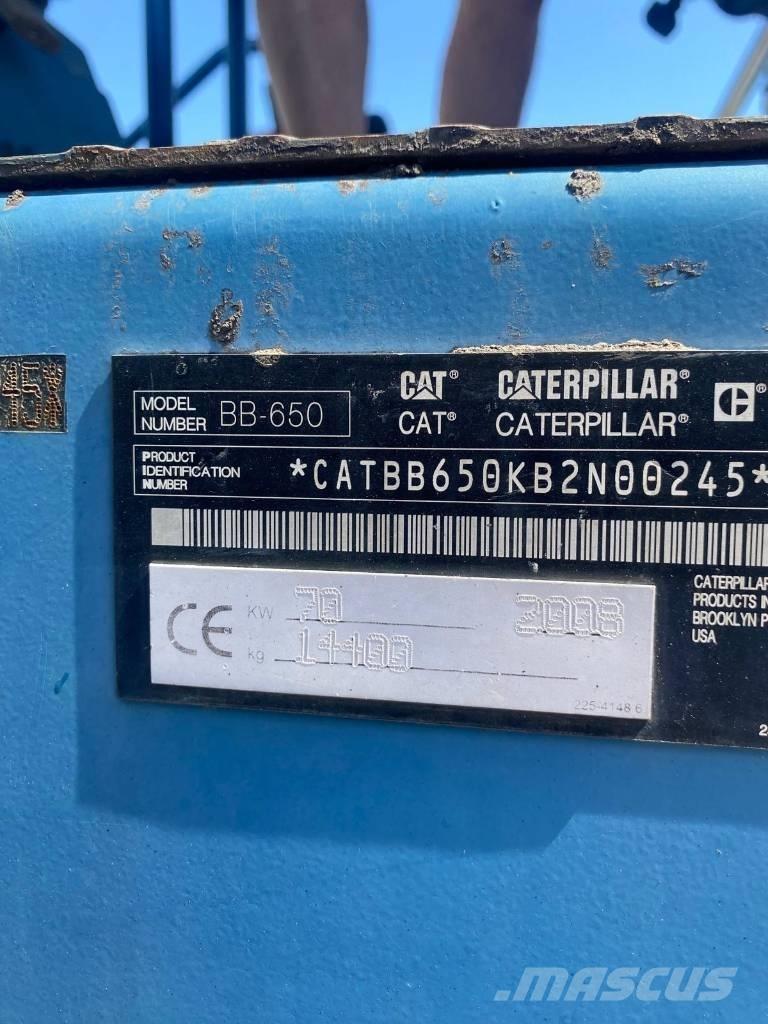 CAT BB 650 Finišery