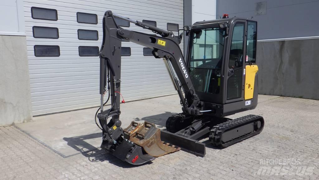 Volvo EC20D Mini rýpadla < 7t