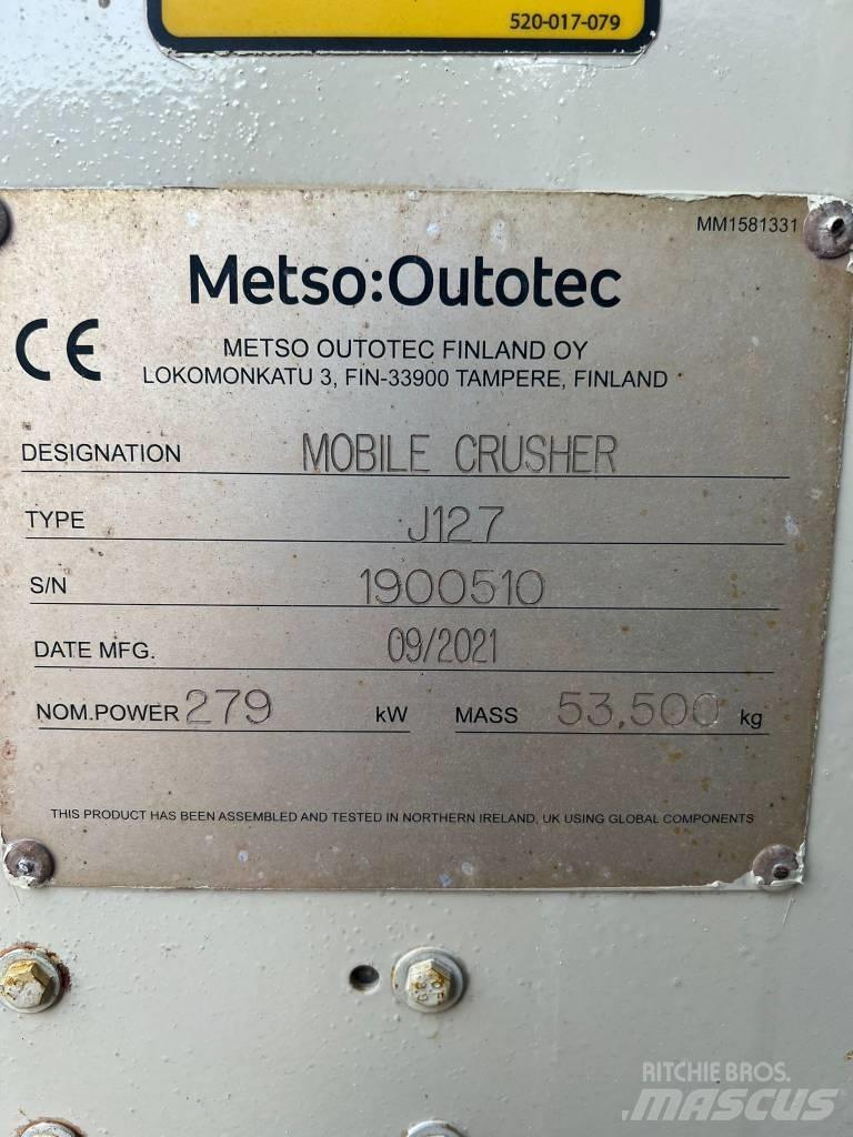 Metso Nordtrack J127 Drtící zařízení