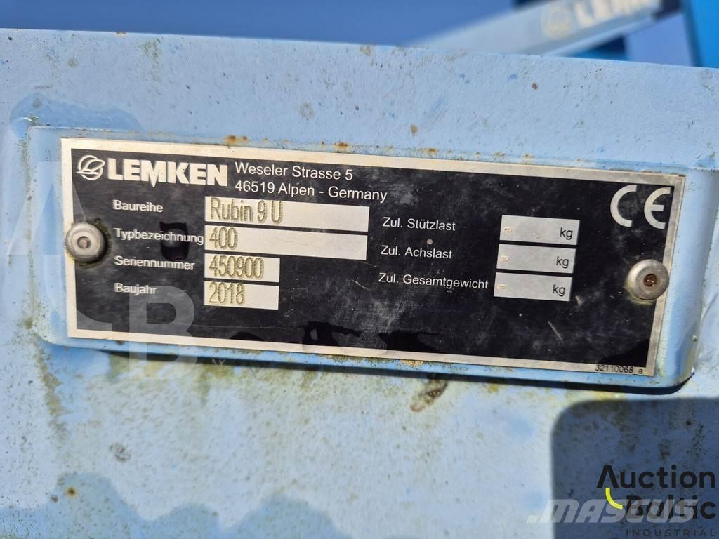 Lemken Rubin 9 U Talířové brány