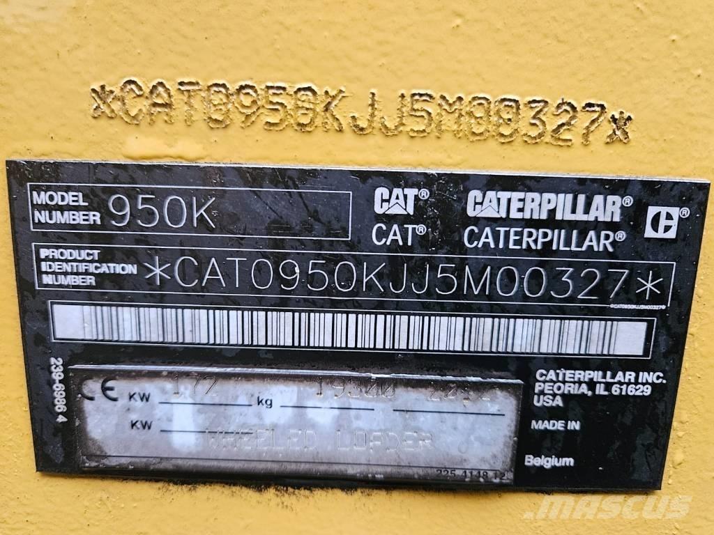 CAT 950 K Kolové nakladače