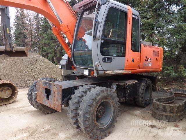 Hitachi ZX 160 W Kolová rýpadla
