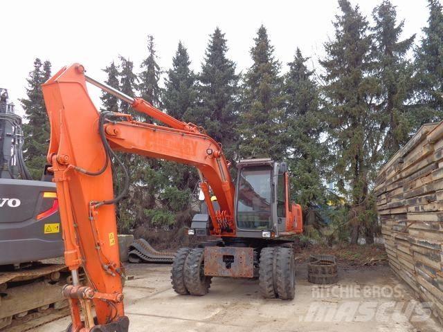 Hitachi ZX 160 W Kolová rýpadla