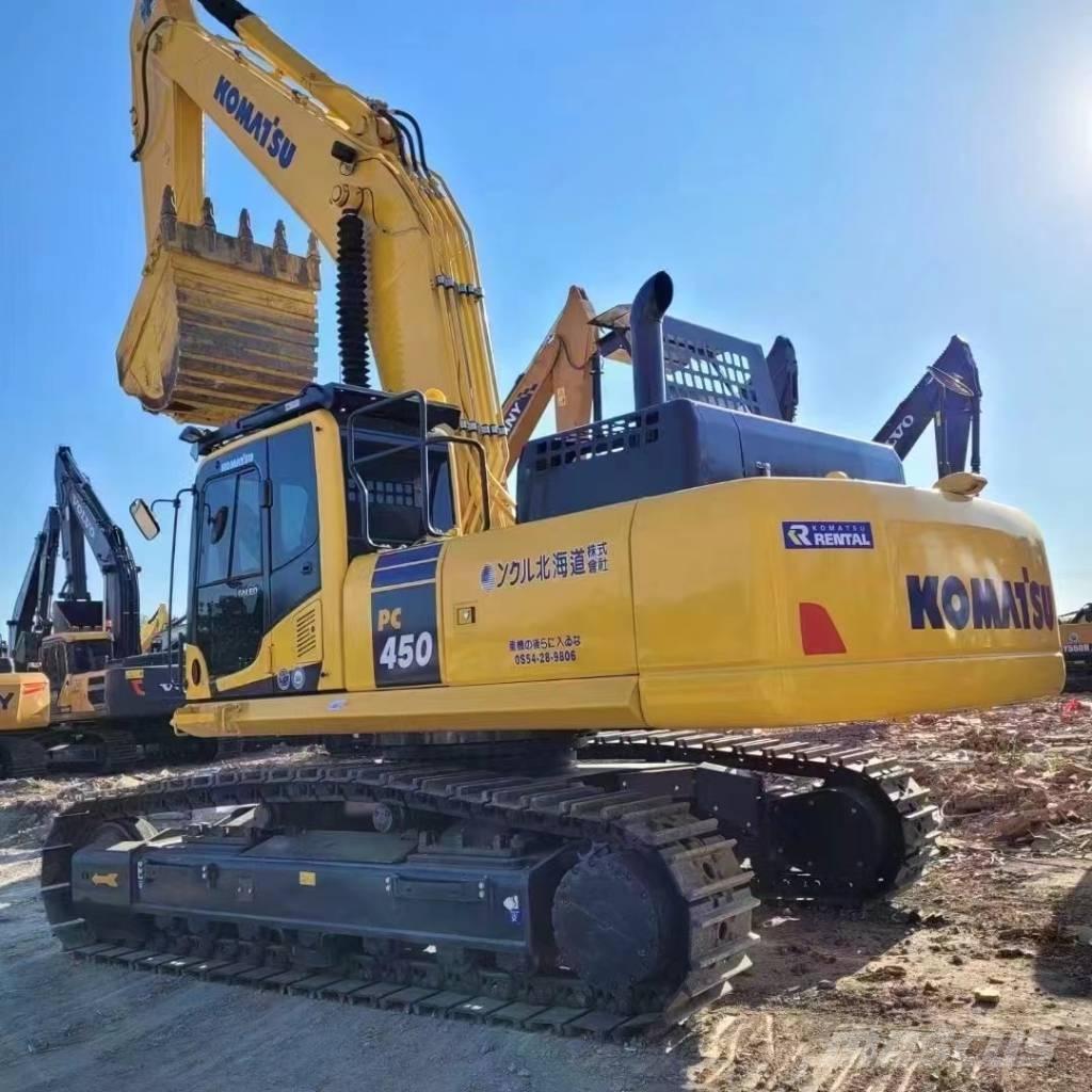 Komatsu PC 450 Pásová rýpadla