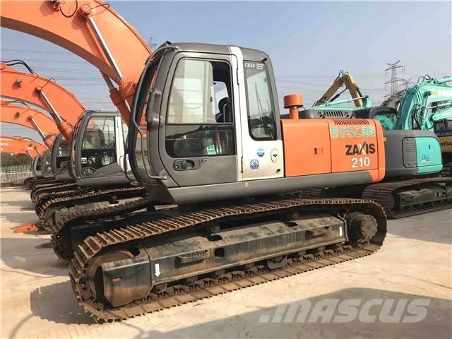 Hitachi zx210 Pásová rýpadla