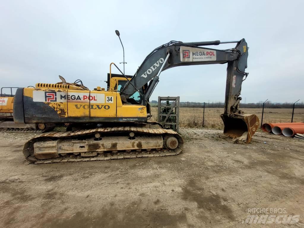 Volvo EC290 Pásová rýpadla