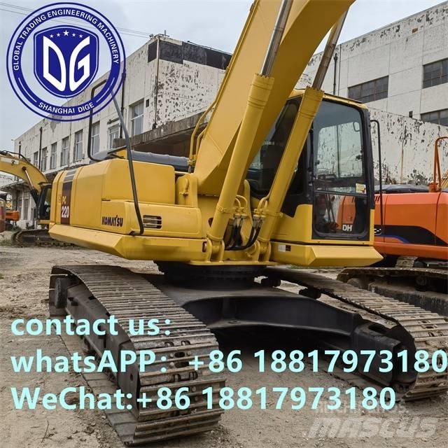 Komatsu PC220-7 Pásová rýpadla