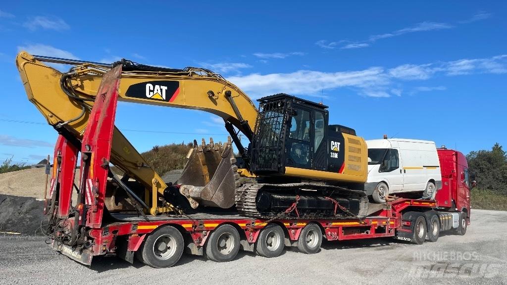 CAT 320E Pásová rýpadla