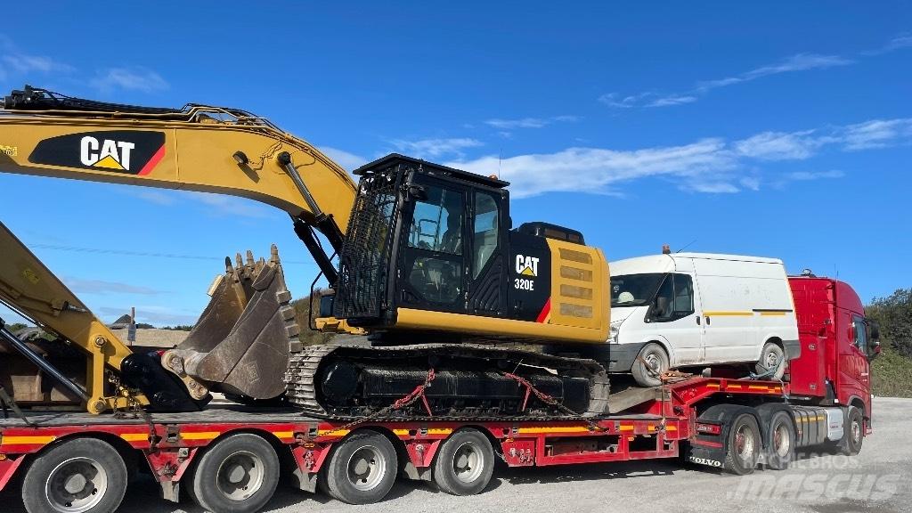CAT 320E Pásová rýpadla