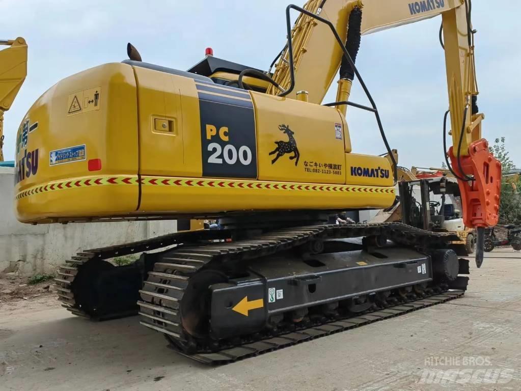 Komatsu PC 200-7L Pásová rýpadla