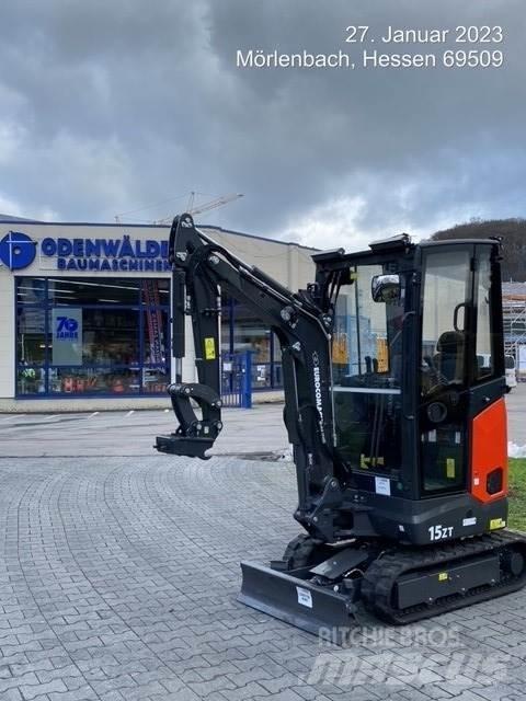 Eurocomach 15ZT Mini rýpadla < 7t