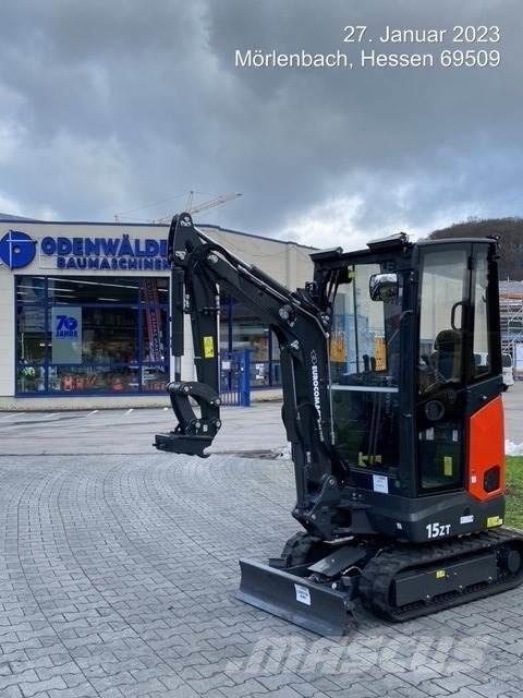 Eurocomach 15ZT Mini rýpadla < 7t