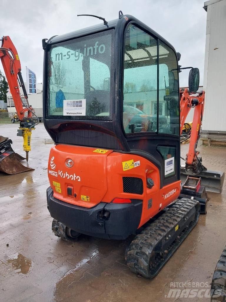 Kubota KX 019-4 Mini rýpadla < 7t