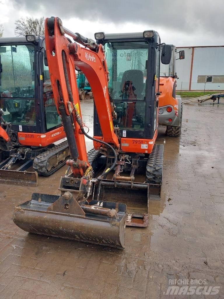 Kubota KX 019-4 Mini rýpadla < 7t