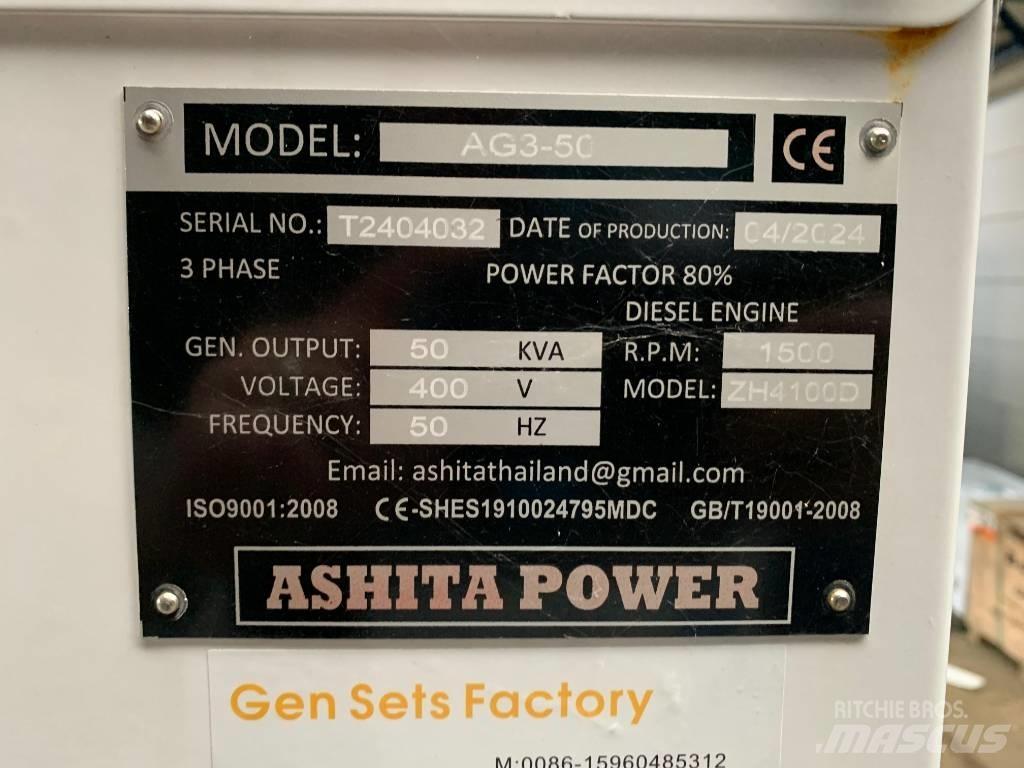 Ashita AG3-50 Naftové generátory