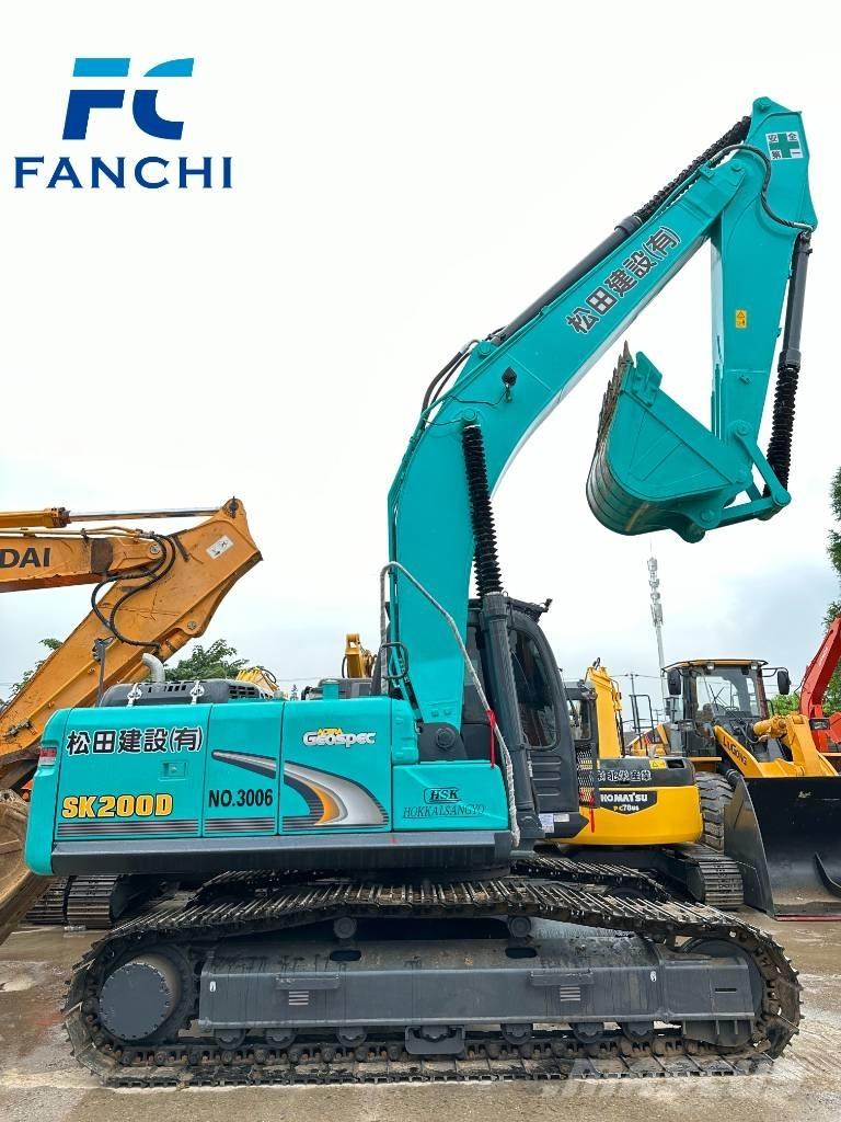 Kobelco SK 200-8 Pásová rýpadla