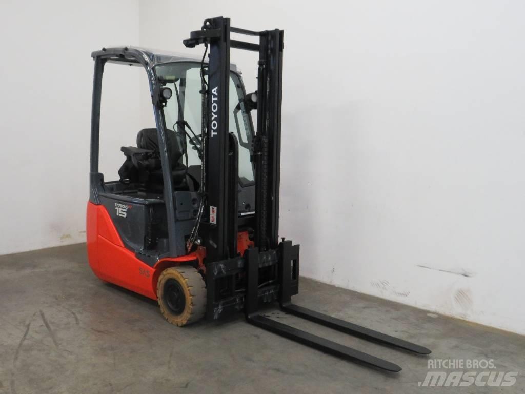 Toyota 8FBE15T Akumulátorové vozíky