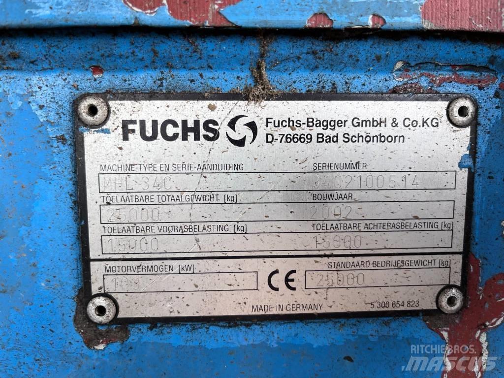 Fuchs MHL 340 Stroje pro manipulaci s odpadem