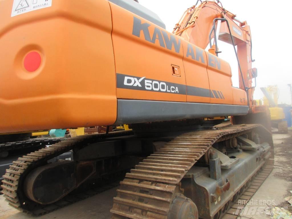 Doosan DX 500 LCA Pásová rýpadla