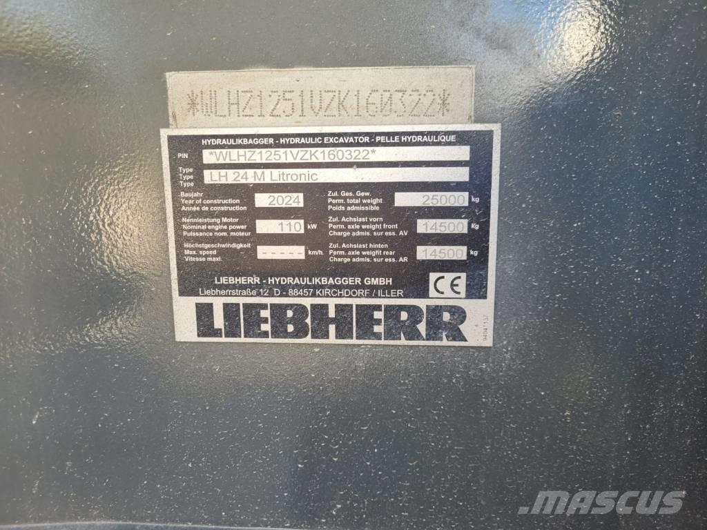 Liebherr LH 24 Kolová rýpadla