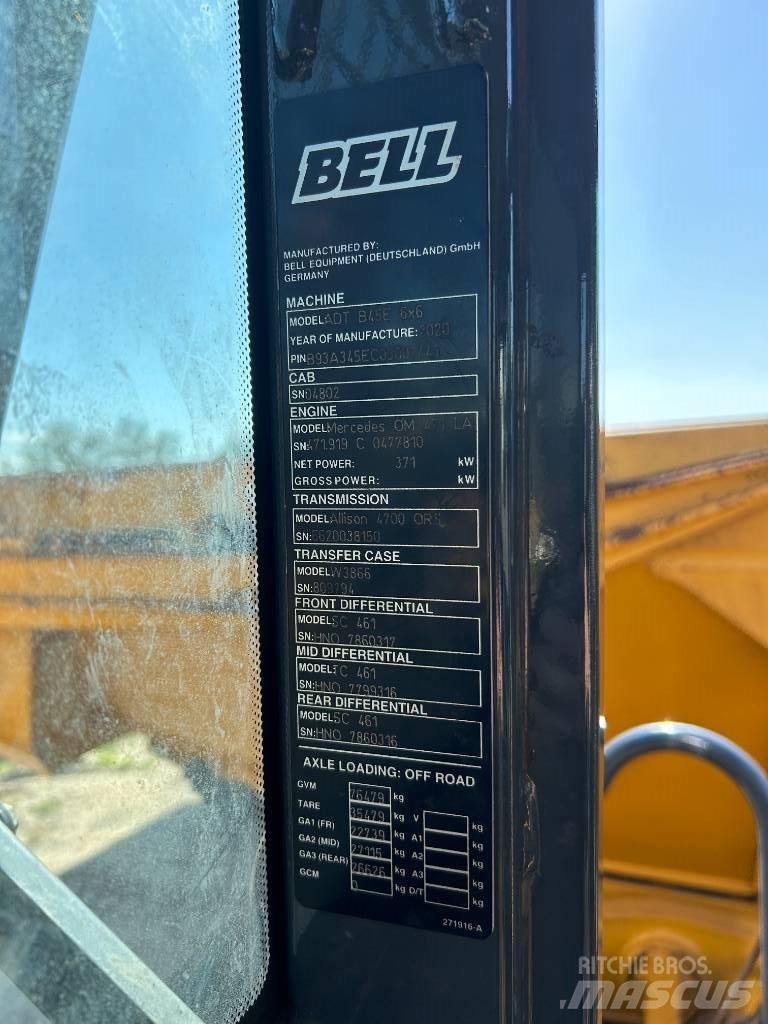 Bell B45E Kloubové dempry