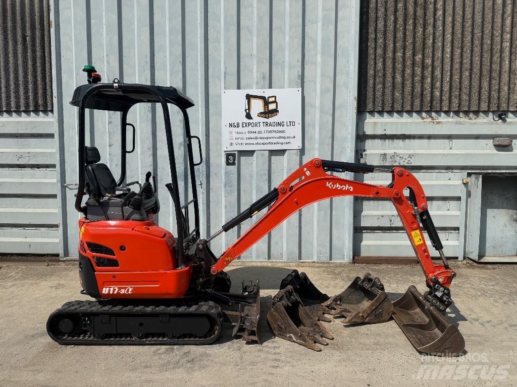 Kubota U 17 Mini rýpadla < 7t