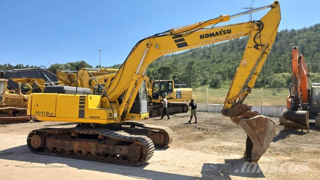 Komatsu PC 210 LC-6 Pásová rýpadla