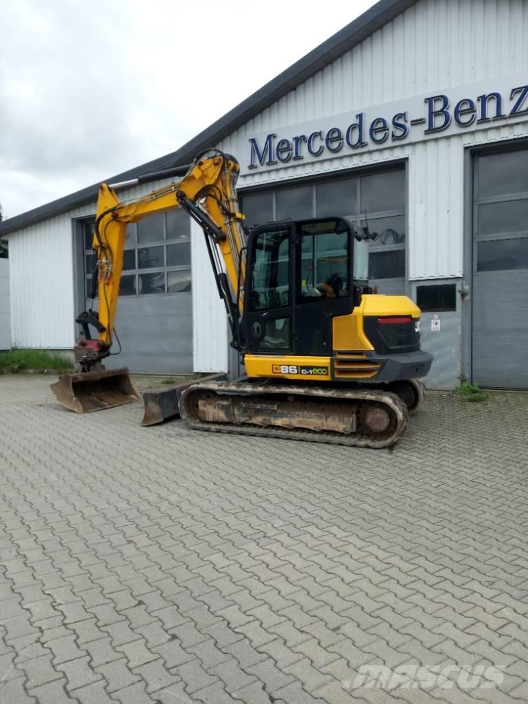 JCB 86C-1 Eco TAB Midi rýpadla 7t - 12t