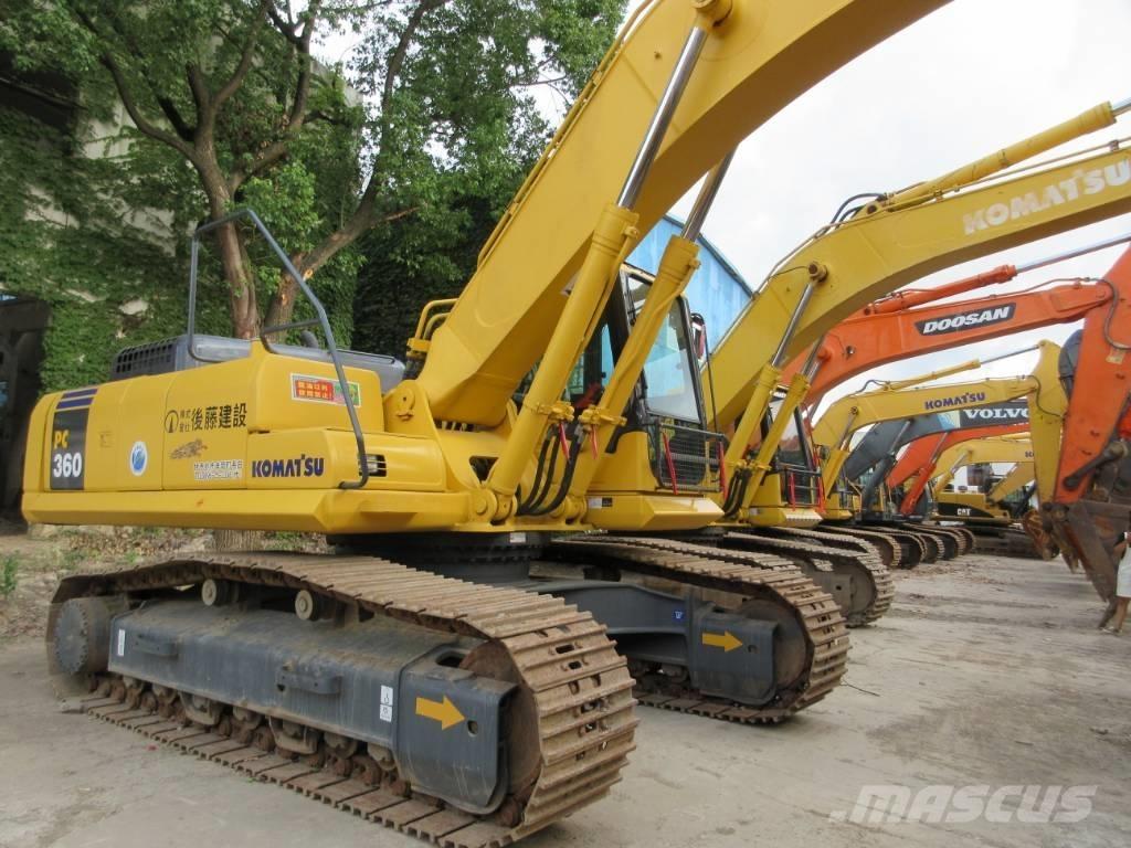 Komatsu PC 360 Pásová rýpadla