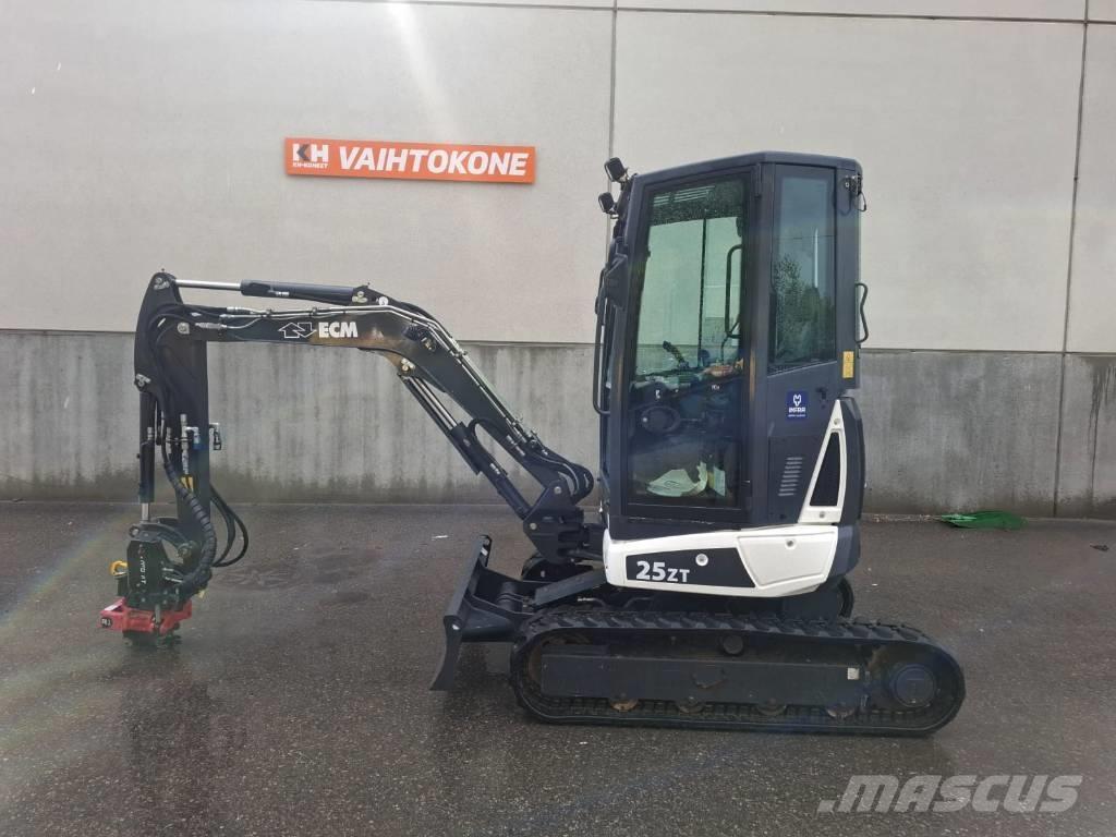 ECM 25 ZT Mini rýpadla < 7t